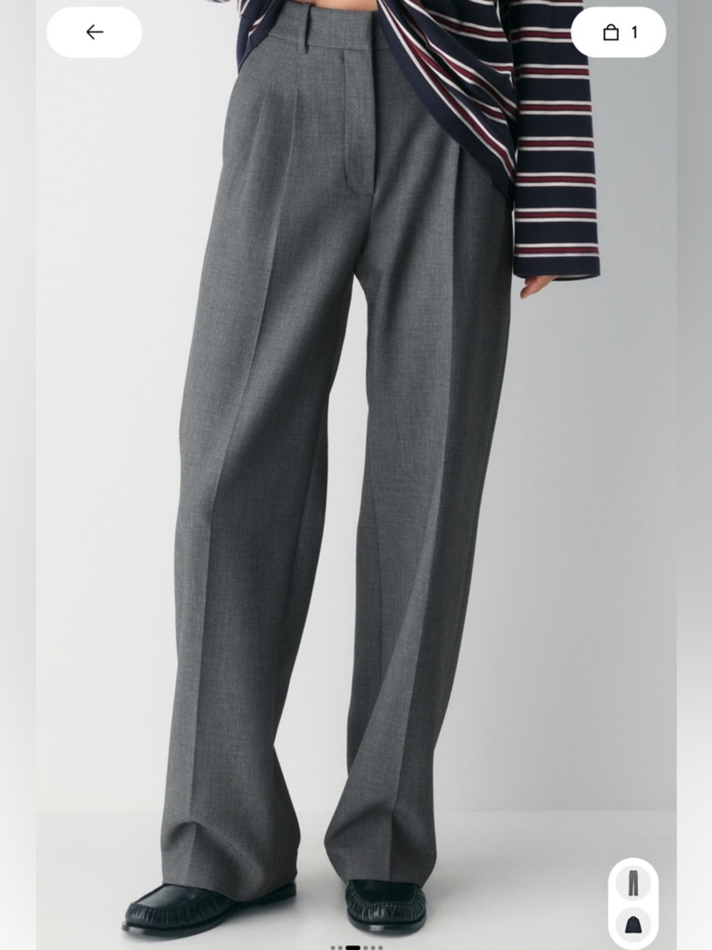 NWOT Aritzia The Effortless Pant Size 0 - Picture 4 of 9